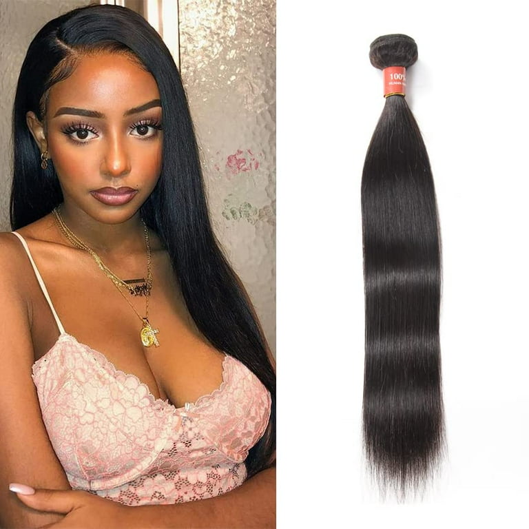 Human hair extensions double weft sale