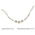 thumbnail image 3 of SuoKom Curtain Tiebacks Ropes Boho Curtain Tiebacks Curtain Holdbacks for Wall Curtain Tiebacks Window Drape Tie Back with Hooks for Bedroom Wall Dining Decoration, 3 of 6