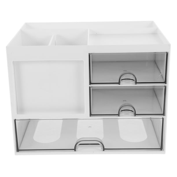 Caja de almacenamiento de escritorio, caja de documentos clasificada, cajón de escritorio, organizador para archivos de artículos diversos