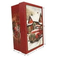 thumbnail image 3 of Boîte rectangulaire moyenne, camion rouge par Holiday Time, 3 of 7