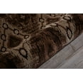 thumbnail image 6 of Nourison Karma Repeat Medallions Chocolate 2'2" x 7'6" Area Rug, (2x8), 6 of 6