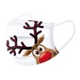 thumbnail image 2 of De Cubiertas De Cara De Navidad Para Adultos Cubierta De Cara Impresa De Navidad De Una Sola Vez Cubierta De Boca Transpirable De 3 Capas 10 Piezas Yuarrent HA038775-00, 2 of 6