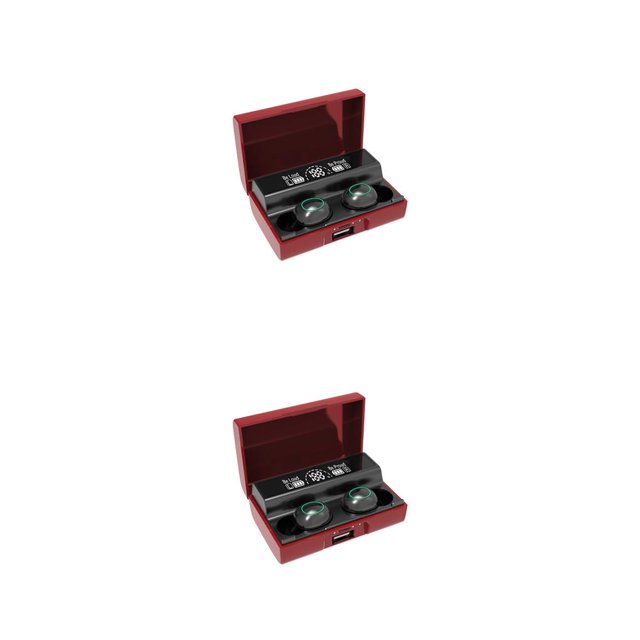 sweethay Auriculares compatibles con Bluetooth Auriculares intrauditivos manos libres estéreo Auriculares recargables HiFi de baja latencia de Type1 NO1