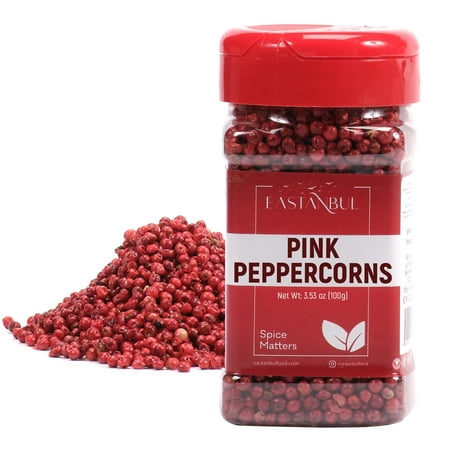 Eastanbul Pink Peppercorns Pink Peppercorns Whole Pink Pepper Vegan 3.53oz Eastanbul Pink Peppercorns Pink Peppercorns Whole Pink Pepper Vegan 3.53oz