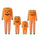 thumbnail image 1 of Conjuntos de pijamas familiares a juego Fiomva, ropa de dormir de calabaza de Halloween para bebés, adultos y niños, conjunto de pijamas festivos, 1 of 8
