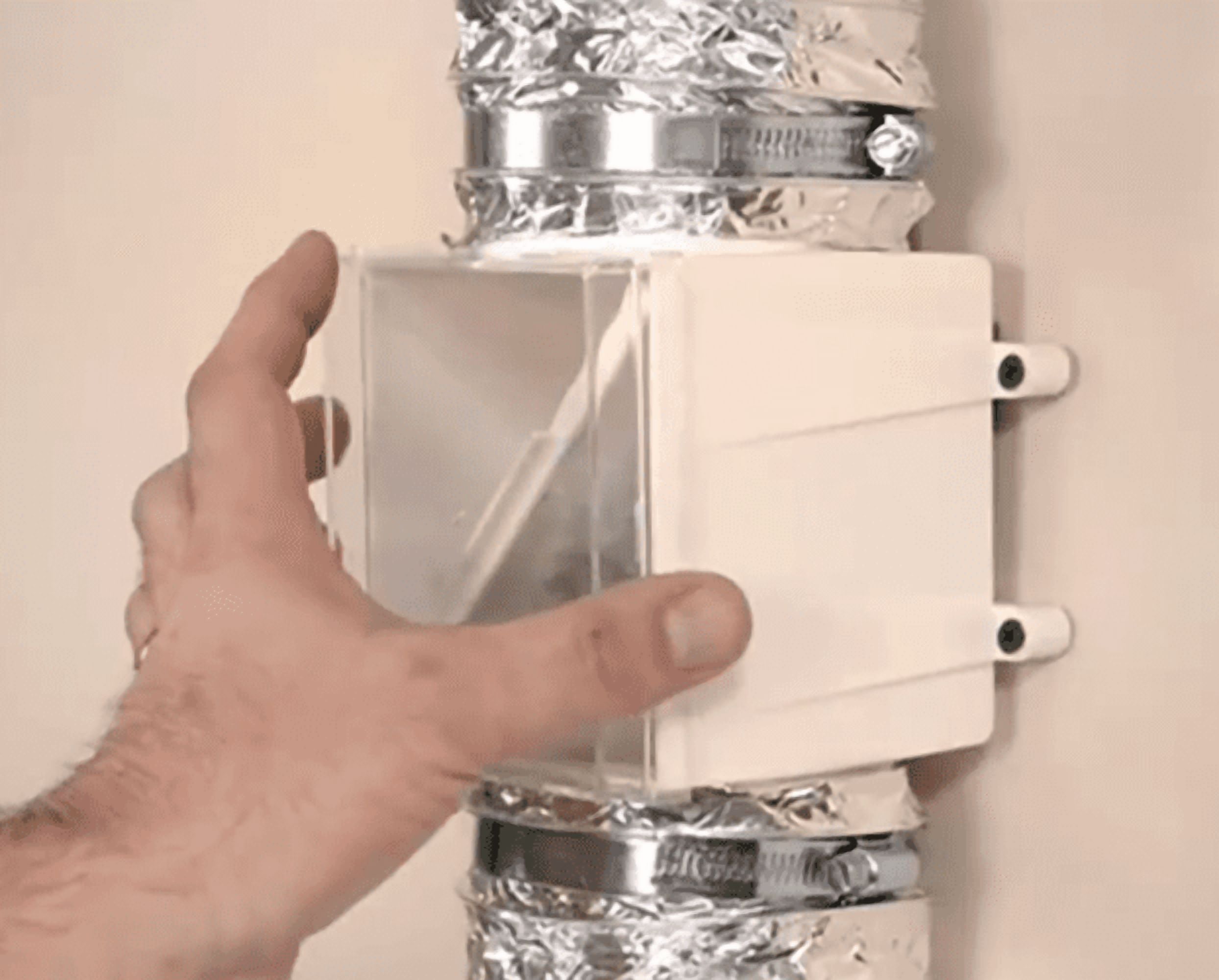 Dryer Duct Lint Trap fit for PCLT4WZW, Extra Heat Dryer Saver,Accommodates 4" Transition Ducts,1-Pack