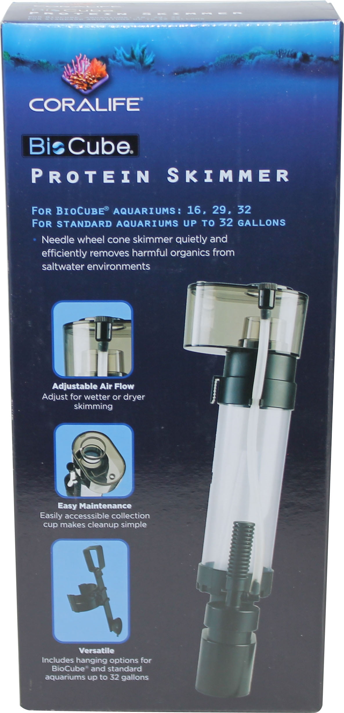 Coralife Coralife Biocube Protein Skimmer V2 Up To 32 Gal