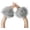 Gray, variant on 1 Pair Faux Fur Wrist Cuffs Fuzzy Cozy Wrist Warmers Cold Weather Warm Fashion Festival Accessories for Women