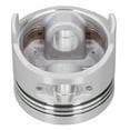 thumbnail image 2 of Engine Piston Replacement,Mini Tiller Piston Aluminum Micro Cultivator Piston Air Cooled Tiller Piston Finely Tuned Performance, 2 of 8