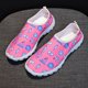thumbnail image 3 of Rimocy - Zapatos de enfermera para mujer, zapatillas transpirables con estampado para mujer, zapatillas ligeras antideslizantes sin cordones, zapatillas deportivas informales de suela suave para mujer, 3 of 5