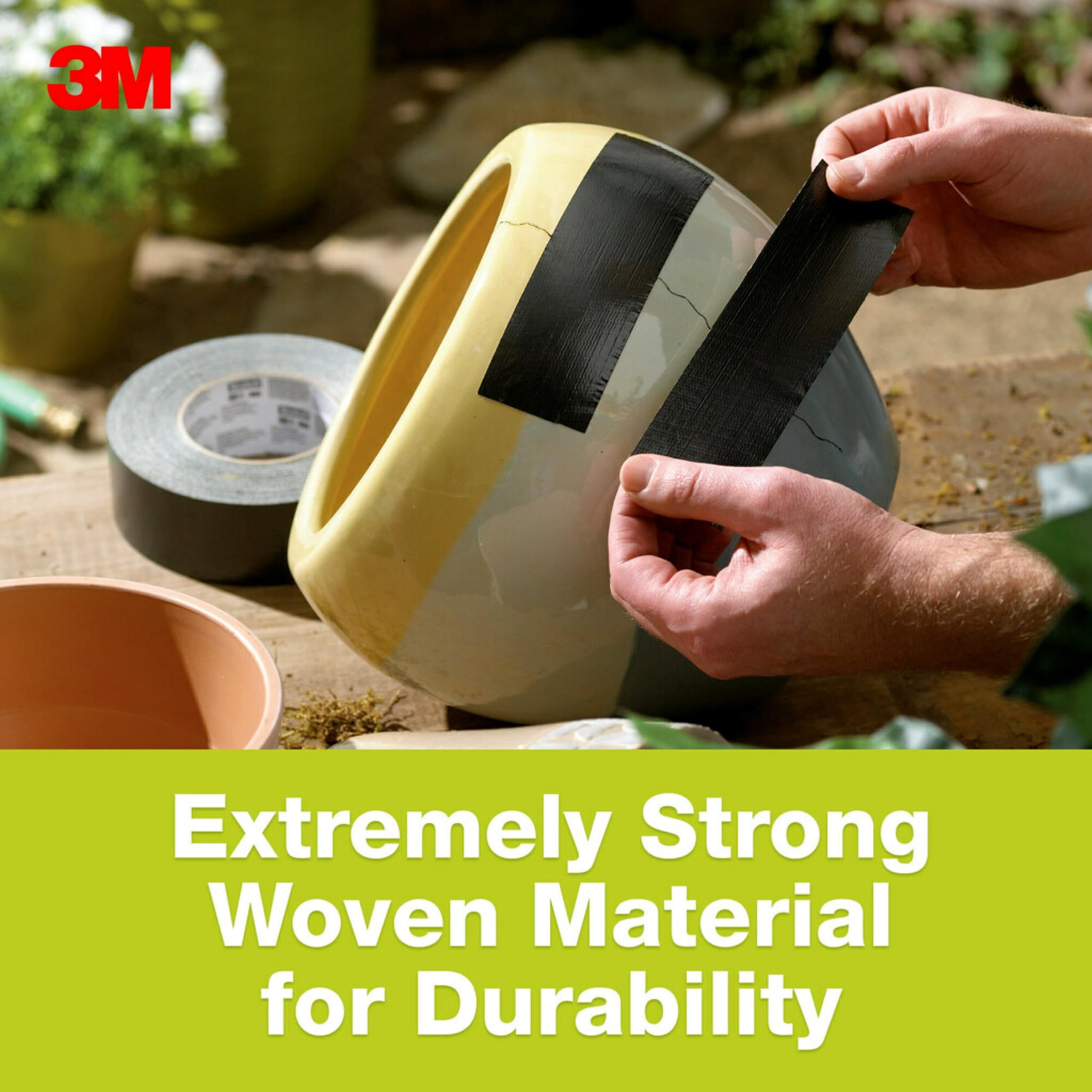 3M Extreme Hold Duct Tape 2830-B, 1.88 in x 30 yds - Quantity 9