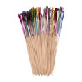 thumbnail image 6 of YUYUETIME Wood Fruit Sticks Assorted Color Summer Pool Party 100Pcs 9.1X0.08X0.08in, 6 of 8