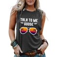 thumbnail image 1 of YourTops Women Talk to me Goose Tank Top Goose Shirt, 1 of 2