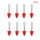 thumbnail image 5 of Sidaley Tapón de drenaje de 8 piezas Tapones de desagüe para kayak Bote inflable para bote Canoa Azul Bombillas para automóviles Rojo Sidaley VI002437-04, 5 of 6