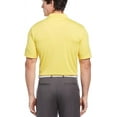 thumbnail image 2 of Callaway Men's Solid Short Sleeve Golf Polo Shirt (Lemon Zest, Large), 2 of 2