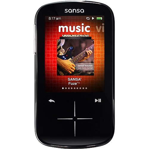 SanDisk Sansa Fuze+ 16 GB MP3 Player (Black)