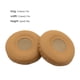 thumbnail image 5 of sweethay Almohadillas universales para aislamiento de ruido, funda de cuero, repuesto de esponja de malla fina redonda para auriculares AKG Y40 Relojes inteligentes Marrón, 5 of 6