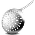 thumbnail image 4 of RJ Legend Large Slotted Spoon, Stainless Steel – Perfect Fry Ladle, Skimmer & Strainer, Multi-Use Slot Spoon – Oil Skimmer – Wok Skimmer Ladle, 304 Stainless Steel, Extraordinary Heat Resistance, 4 of 5