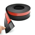thumbnail image 4 of 10m Garage Door Sealing Strip Self Adhesive Seal Strip Door Frame Rubber Trim Strip Top Side Weatherproof Rubber Strip, 4 of 12