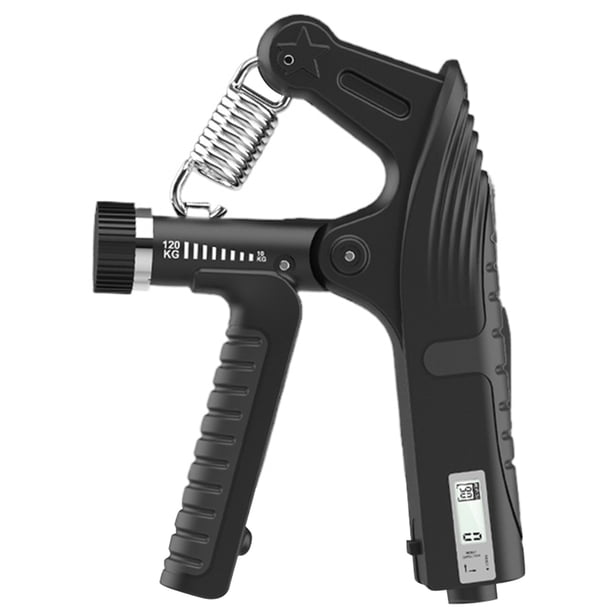 Ejercitador agarre manual 10-120 Pantalla digital ajustable para músicos atletas