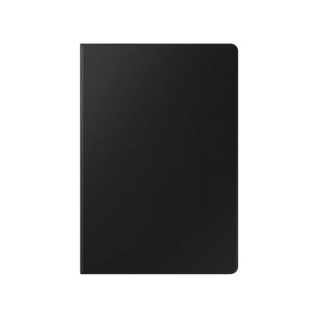 Samsung - Galaxy Tab S8+, Tab S7 FE, Tab S7+ Book Cover - Mystic Black