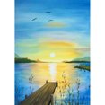thumbnail image 1 of Taladro Pintura Diamante (DF3168) 5D DIY Paisaje Completo Punto de Cruz Craft Kit (W1660) 45x60cm Hugtrwg Para estrenar, 1 of 1