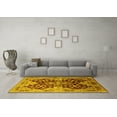 thumbnail image 3 of Ahgly Company Indoor Rectangle Oriental Yellow Traditional Area Rugs, 2' x 3', 3 of 4