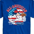 thumbnail image 3 of Disney - Americana - Mickey Americana Baseball - Adult Short Sleeve Graphic T-Shirt, 3 of 5