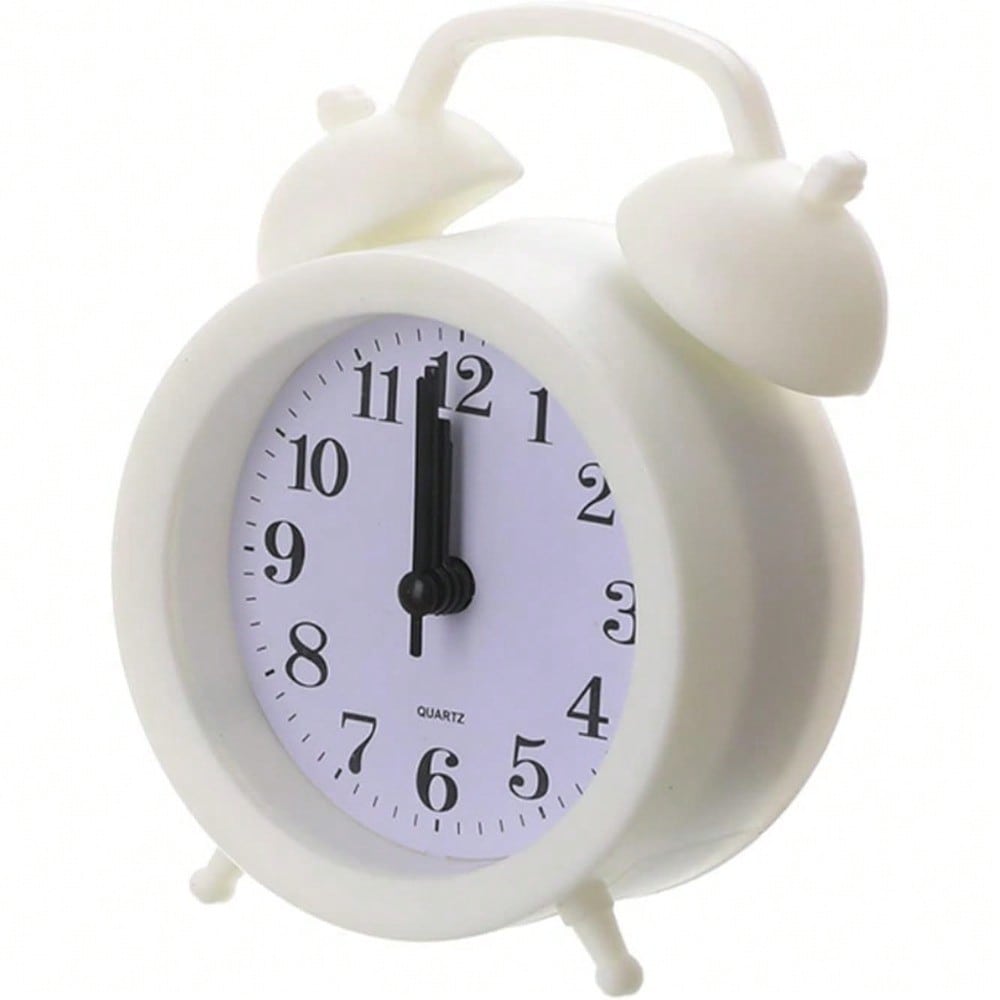Double Bell Kids Alarm Clock, Classic Analog Design to Teach Children Time Management