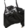 thumbnail image 2 of Sexy Pu Leather Strappy Underwire Garter Belt Lingerie Set, 2 of 6