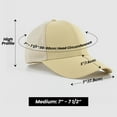 thumbnail image 4 of TOPTIE 6 Panel Structured Trucker Cap, Black Unisex Water-resistant and Breathable Mesh Baseball Cap, 4 of 8