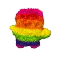 thumbnail image 4 of 17" Fuggler Bigg Fugg Oogah Boogah (Rainbow Stripe) Funny Ugly Monsters Plush Weird Alternative Plush Human-like teeth, Large and in Charge, 4 of 4