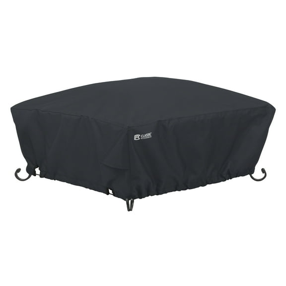 Classic Accessories Water-Resistant 30 Inch Square Fire Pit Cover