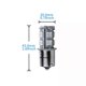 thumbnail image 4 of BA15s 1156 P21W 5050 LED Red 24V HGV Truck Lorry Sidelight Stop Brake Rear Light, 4 of 5