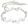 thumbnail image 1 of Accessoire de Cheveux de Mariée Faux Perle de Mariage Bandeau de Mariage avec Ruban, 1 of 6