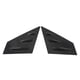 thumbnail image 3 of BOROCO Embellecedor De Alerón Lateral De Espejo, 2 Piezas De Repuesto De Cubierta De Persianas De Alerón Lateral De Espejo Retrovisor para Subaru WRX STI 2015-2021(Negro), 3 of 5