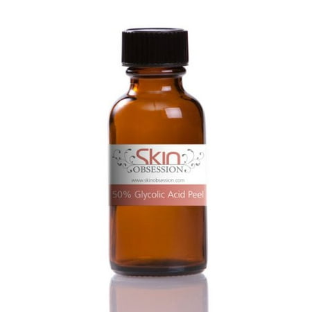 50% Glycolic Acid Peel -1 fl oz (30 ml) - Treats Acne, Scars, Wrinkles, & Dark (Best Remedy For Dark Spots From Acne)
