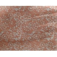 thumbnail image 4 of oneOone Georgette Viscose Fabric Leaves & Floral Block Print Fabric BTY 42 Inch Wide, 4 of 4