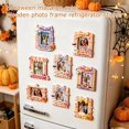 thumbnail image 5 of Pastel Halloween Decor Cute Halloween Decor 4.5 Inch Small Photo Frame Halloween Ghost Decor Pink Halloween Decor for Fridge Door Cabinet Display, 1 Pack, 5 of 6