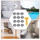 thumbnail image 2 of Pegatinas Antideslizantes Para Baño Pegatinas para bañera Adhesivo de seguridad con forma de concha antideslizante (gris), 2 of 5