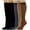 Assorted, variant on Women Opaque Stretchy Spandex Knee High Trouser Socks (6 Pairs)
