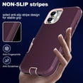thumbnail image 5 of AICase For iPhone 16/iPhone 16 Plus Case Heavy Duty Shockproof 3-Layer Protective Phone Cover, 5 of 10