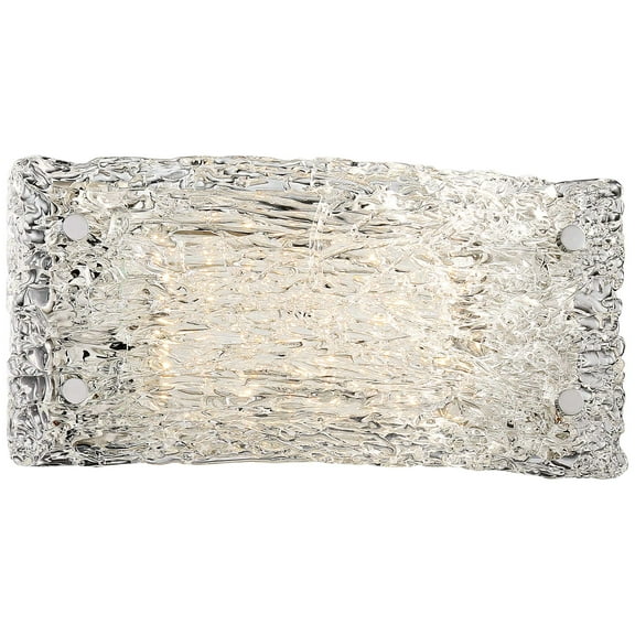 George Kovacs Lighting - Forest Ice-16W 1 LED Bath Vanity in Transitional