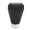 Black, variant on M Buder 5 Speed Gear Shifter Head Genuine Leather Knob Universal Manual Car Black Line