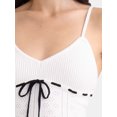 thumbnail image 4 of Madden NYC Women’s Ribbed Sweater Tank Top, Lightweight, Sizes XXS-XXL, 4 of 5
