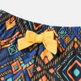 thumbnail image 2 of PatPat Kid Girls 2 Pieces Outfits Set Halter Tank Top Bowknot Tropical Shorts Sizes 5-12, 2 of 6