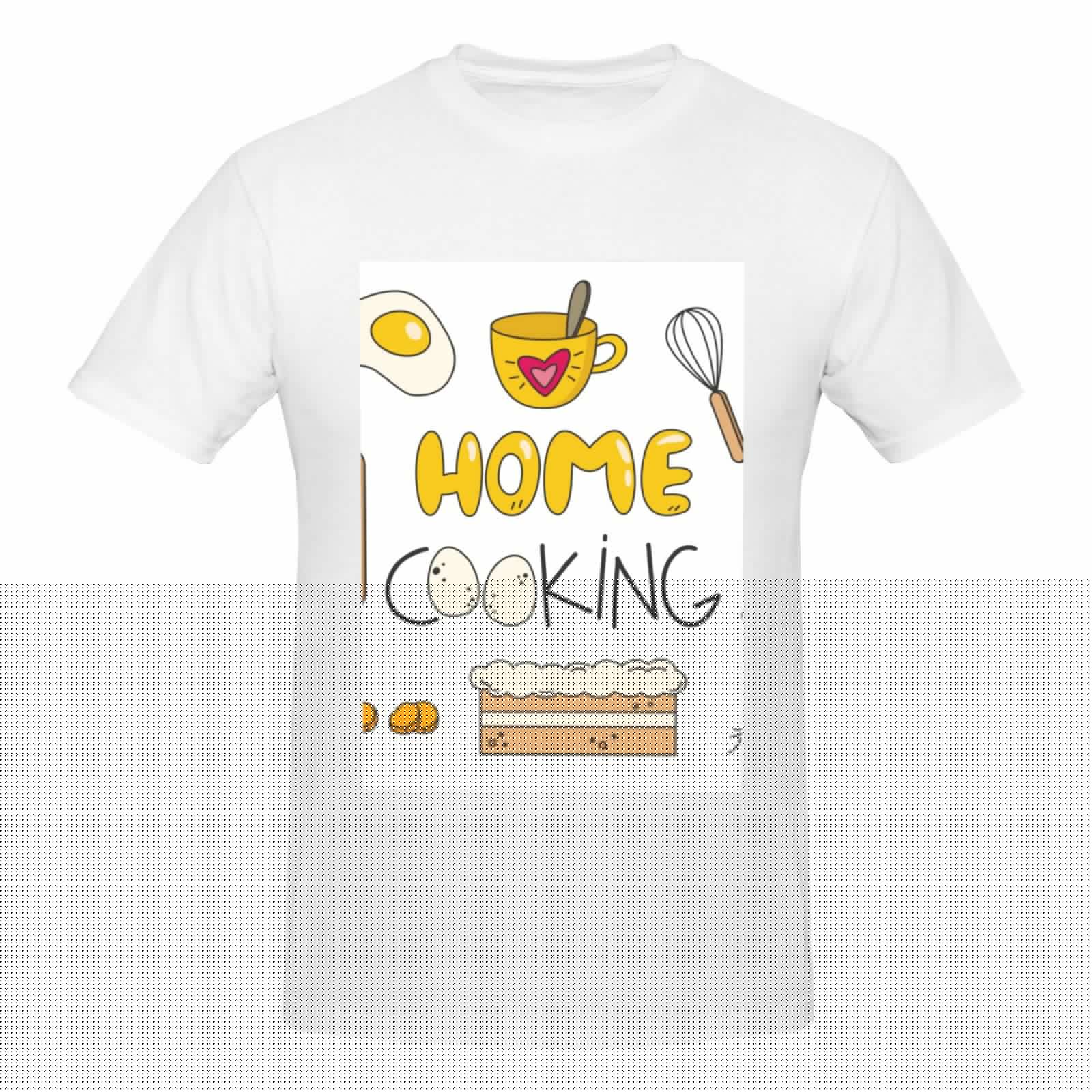 thumbnail image 4 of Bingfone Home Cooking Men'S Loose Fit Short-Sleeve Pocket T-Shirt, 4 of 7