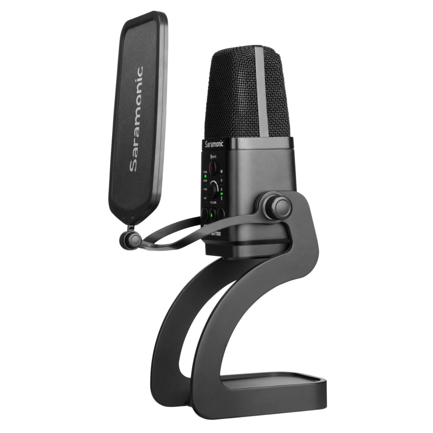 Saramonic SR-MV7000 Multi-Pattern Large Diaphragm Condenser Microphone w/ USB, USB-C & Dual XLR Output Cables