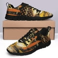 thumbnail image 4 of Halloween Witch And Into The Forest I Go Running Shoes Sneakers Mesh Black Size 6, 4 of 5