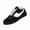 Black, variant on Low Top Lifestyle Shoes, Leather Walking Flats, Women's Casual Wave Stripe Sneakers Retro Low Top Lifestyle Shoes Comfortable Faux Leather Walking Flats Athletic Sports Trainers, Blue 6